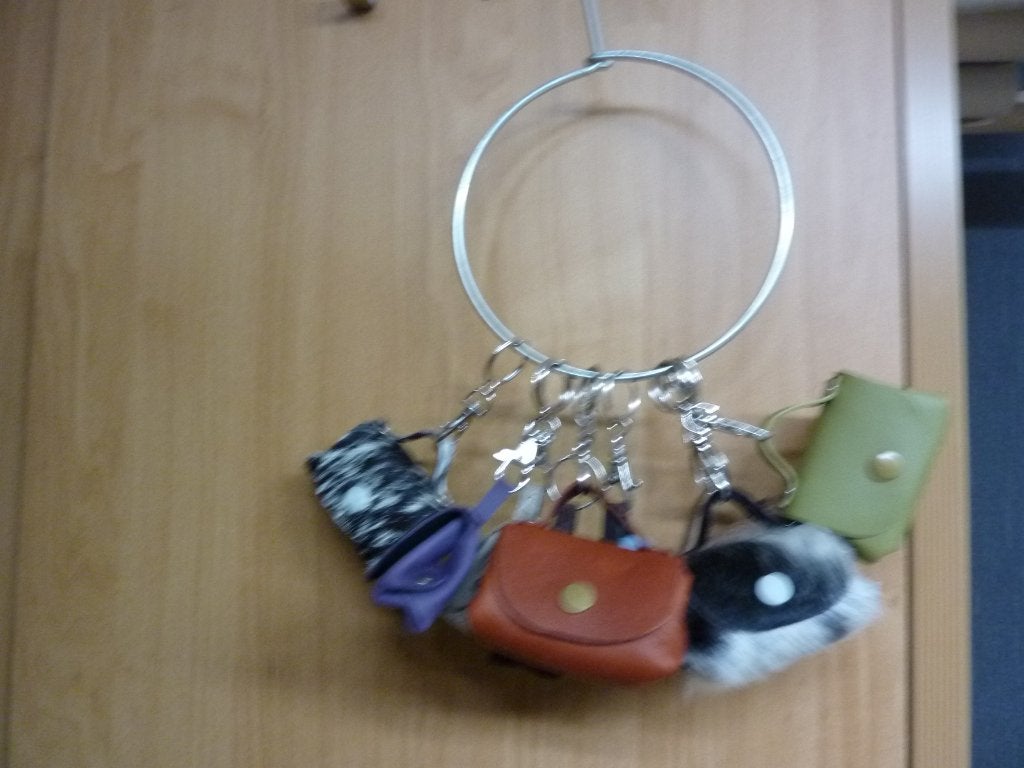 artivo minitasjes tashanger sleutelhanger echt rundleer, Verzenden, Nieuw
