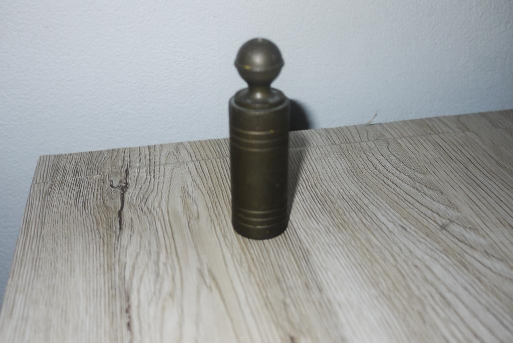 brocant peillood koper 10 cm hoog doorsn. 2,5 Cm jaren 30, Antiek en Kunst, Ophalen of Verzenden