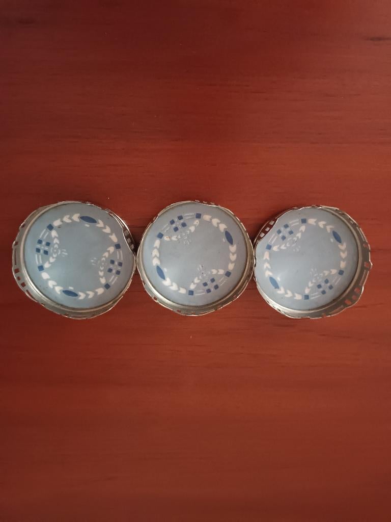 Coasters 3x Villeroy en Boch/ Oud, Antiek en Kunst, Ophalen of Verzenden