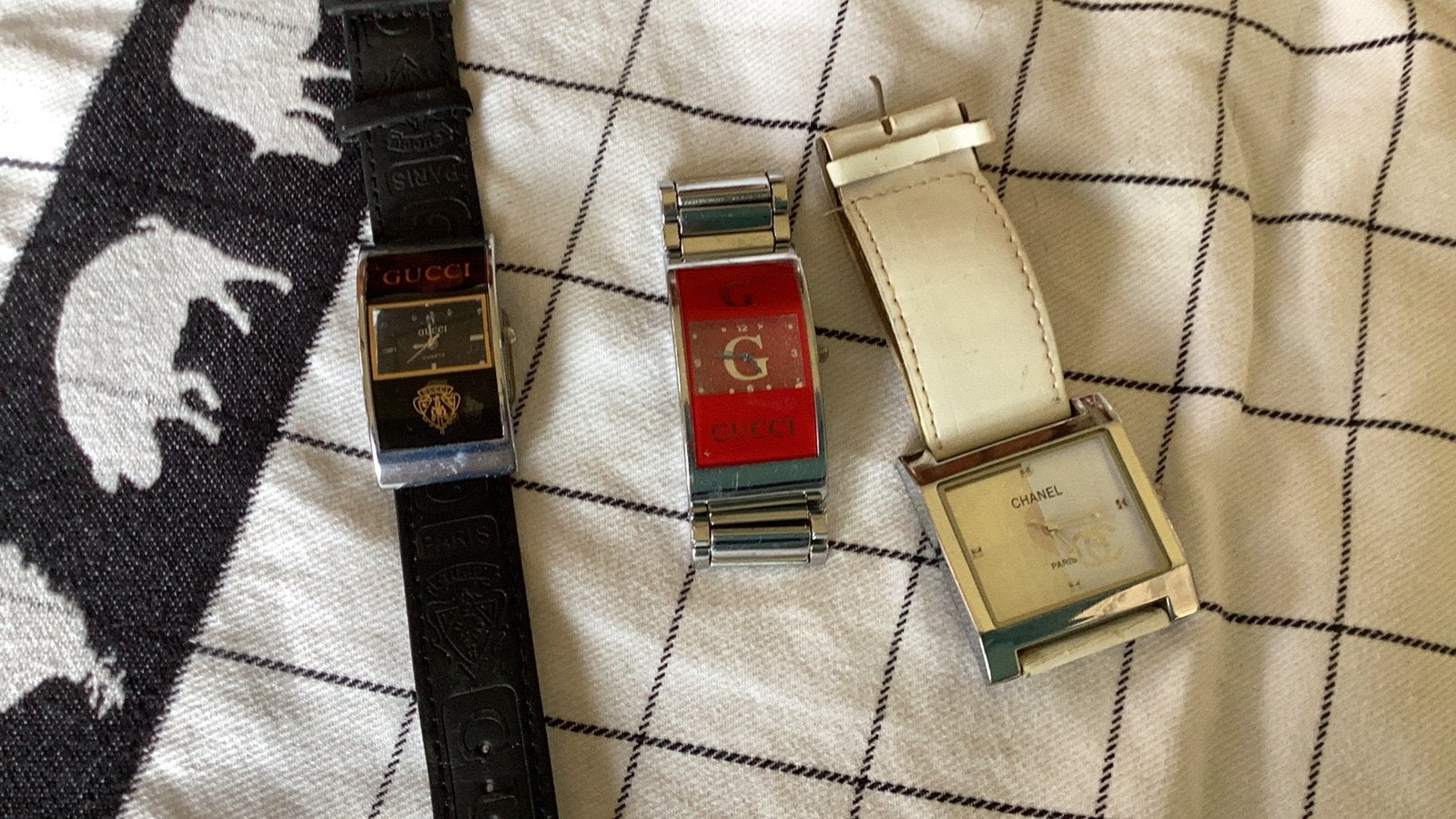 Horloges 3 x, Overige merken, Staal, Gebruikt, Polshorloge