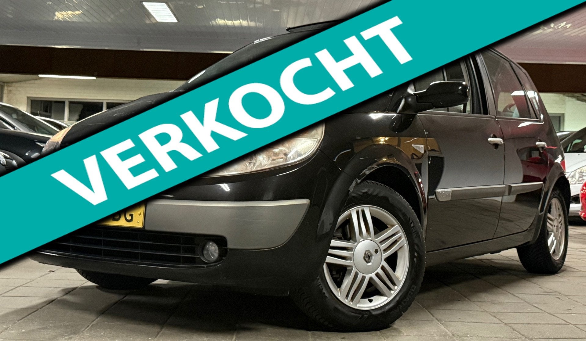 Renault Scénic 2.0-16V Privilège Luxe|NAP|NweAPK|Automaat|, Auto's, 1998 cc, Beige, 4 cilinders, Zwart