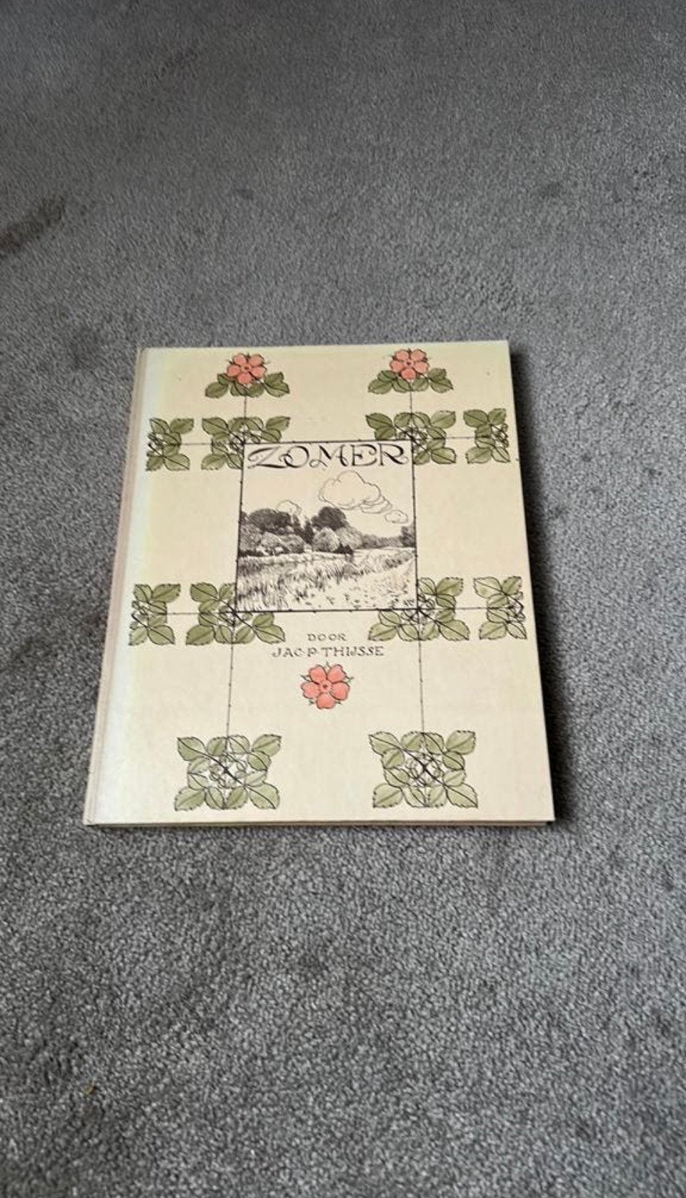 Verkade boek 1907  van Zomer door Jac.P.Thijsse, Ophalen of Verzenden