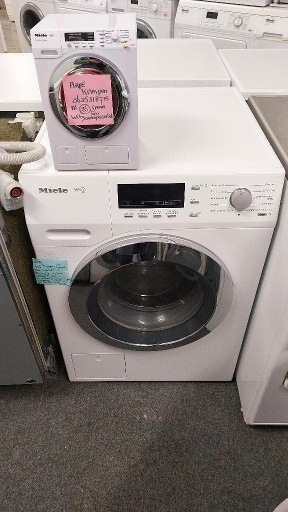 Foto 6 van miele wasmachine 1600 8 kg 425  ARPE nieuw type TWINDOS