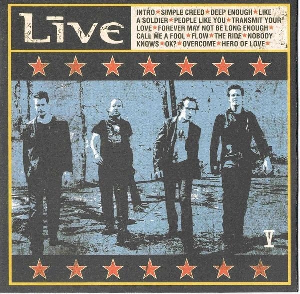 LIVE, Cd's en Dvd's, Ophalen of Verzenden, Gebruikt, Alternative Rock