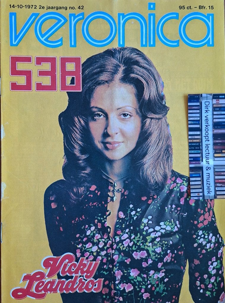 Vicky Leandros, Will Tura, De Kermisklanten/ Veronica 42 '72, Ophalen of Verzenden, Zo goed als nieuw, Boek, Tijdschrift of Artikel