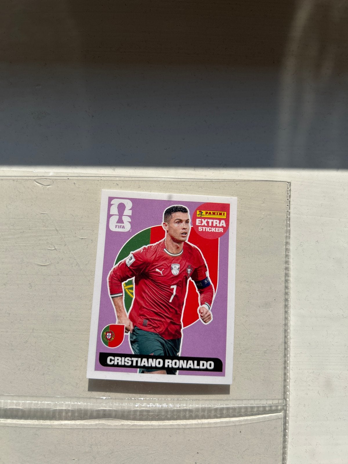 2026 Panini Fifa World Cup - Cristiano Ronaldo, Ophalen of Verzenden, Nieuw, Sticker