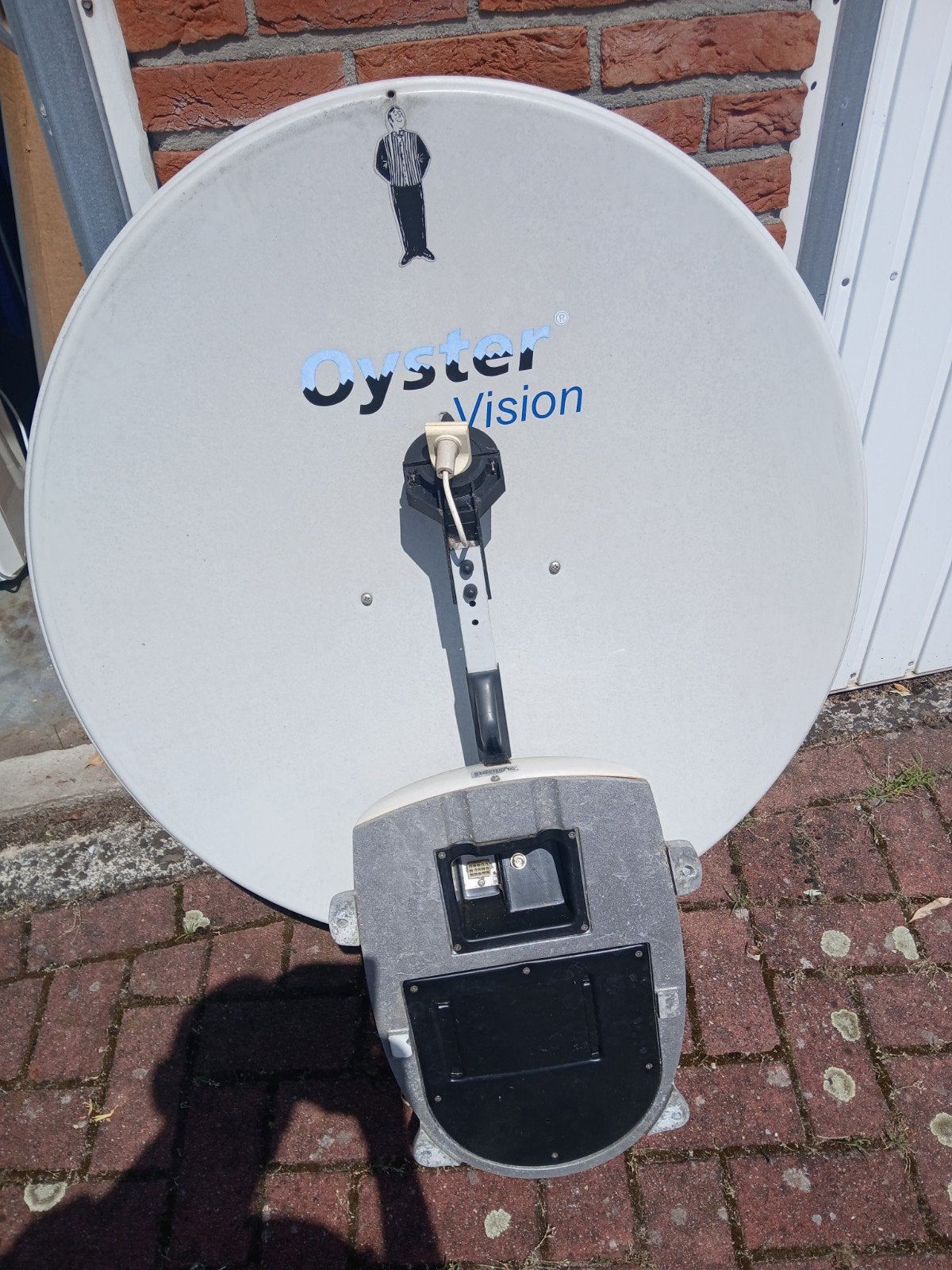 Volautomarische Oyster Vision II HDTV schotelantenne set, Ophalen, Gebruikt, (Schotel)antenne, Overige merken