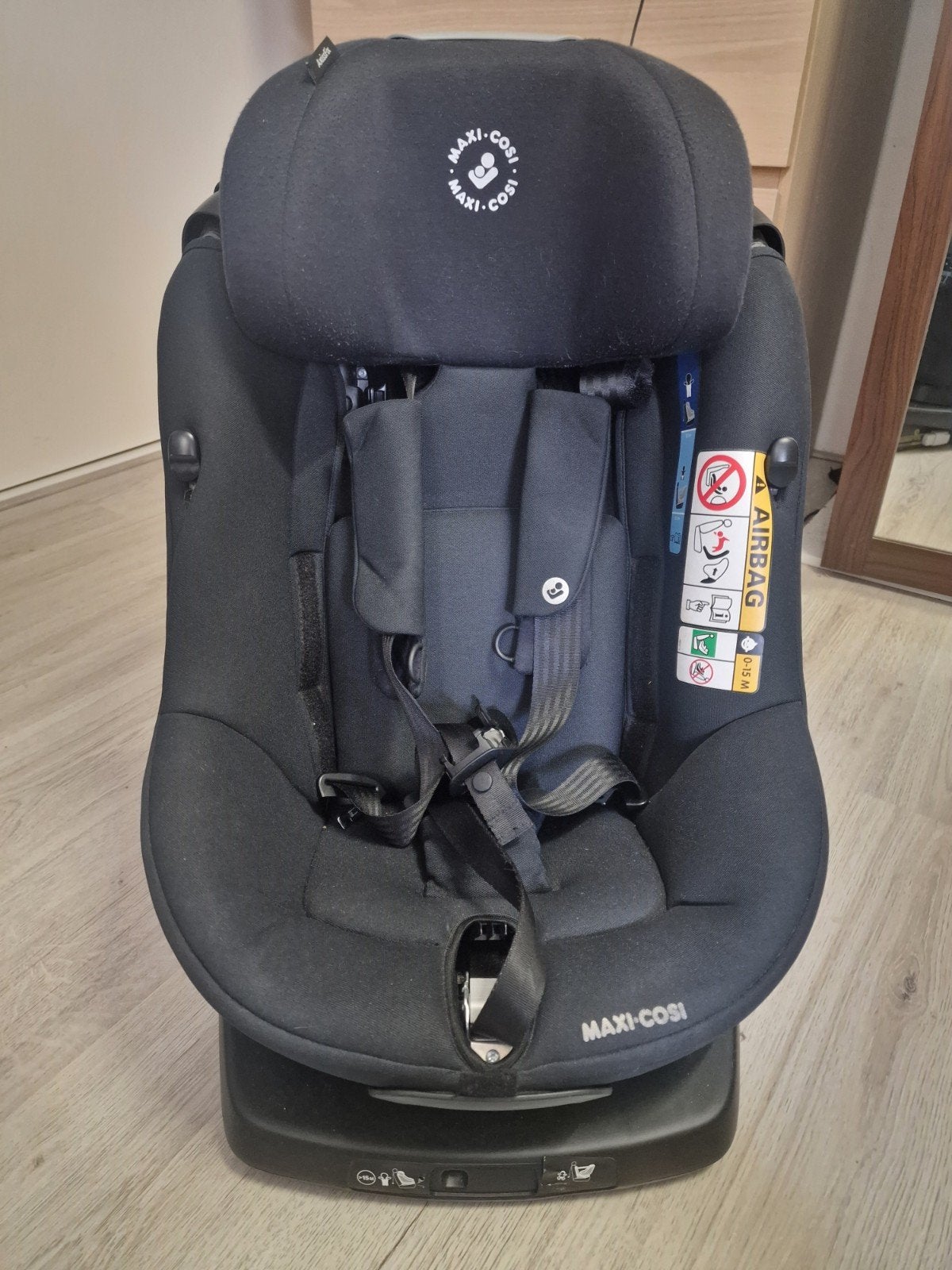 Maxi-Cosi AxissFix i-Size Autostoeltje 360 Draaibaar, Ophalen, 0 t/m 18 kg, Zo goed als nieuw, Isofix