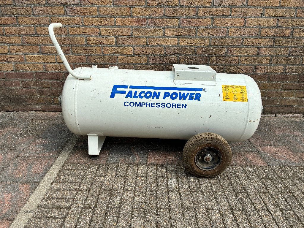 Compressor luchttank, Ophalen, Gebruikt, 10 bar of meer, Minder dan 200 liter/min