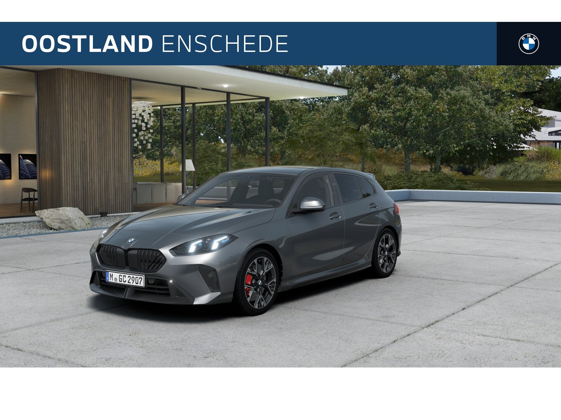 BMW 1 Serie 120 M Sport Automaat / Sportstoelen / Comfort Ac, Auto's, Zwart, 156 pk, Bedrijf, 3 cilinders