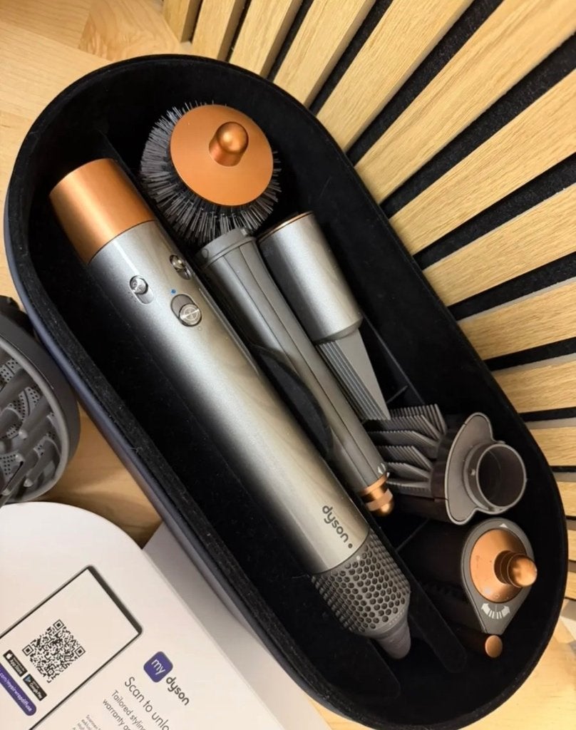 Dyson Airwrap long, Sieraden, Tassen en Uiterlijk, Uiterlijk | Haarverzorging, Ophalen of Verzenden, Zo goed als nieuw, Föhn of Haardroger