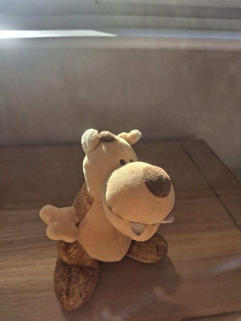 Nici Dino Knuffel - 16cm, NICI, Overige typen, Ophalen of Verzenden, Zo goed als nieuw