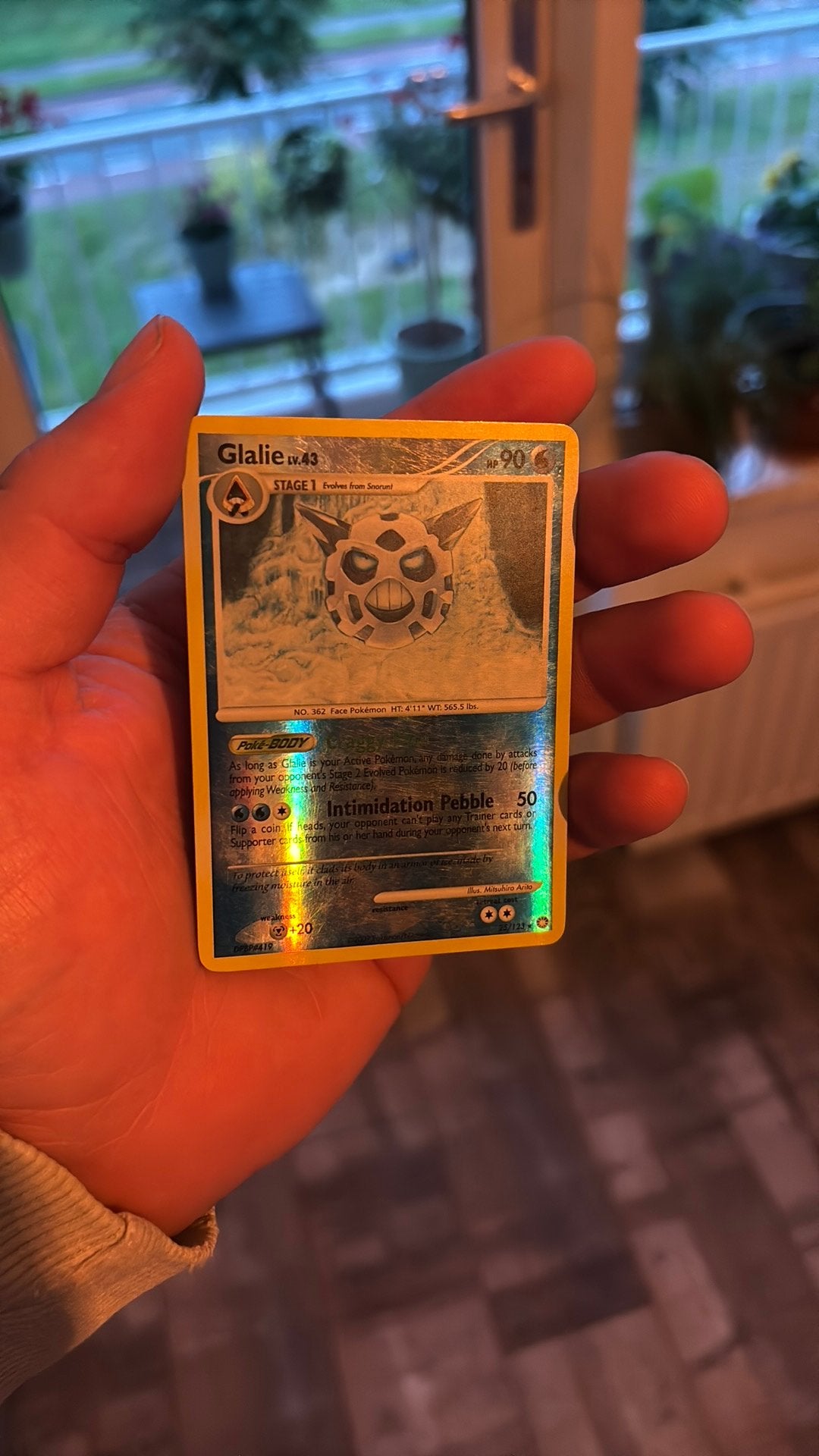 Glalie holo reverse, Ophalen of Verzenden, Zo goed als nieuw
