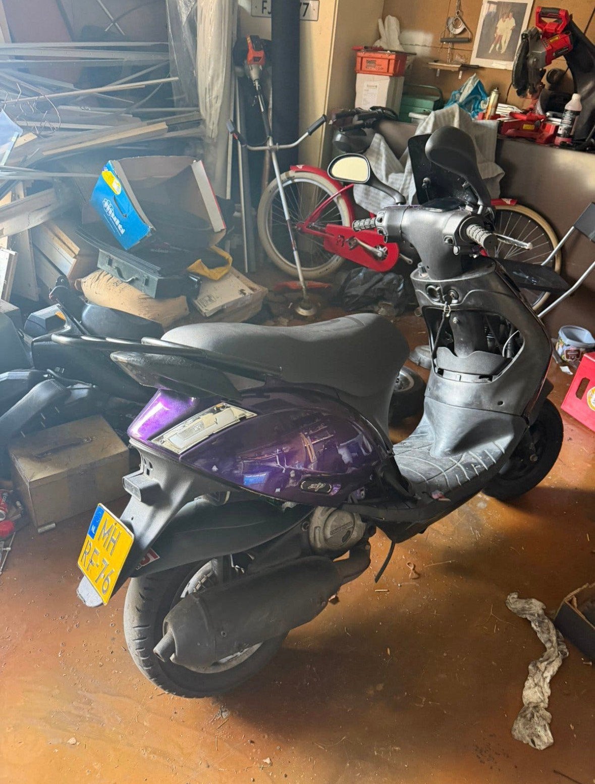 Piaggio zip 125cc, Fietsen en Brommers, Verzenden, Zo goed als nieuw, Benzine, Zip