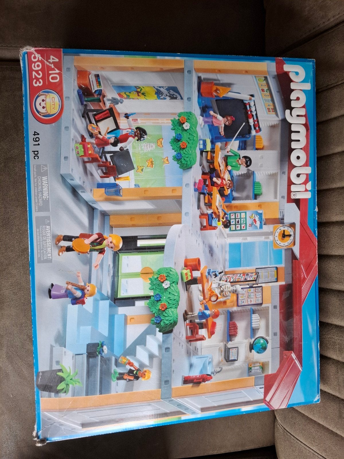Playmobil: schoolset, Ophalen, Meer dan 50 stukjes, Gebruikt