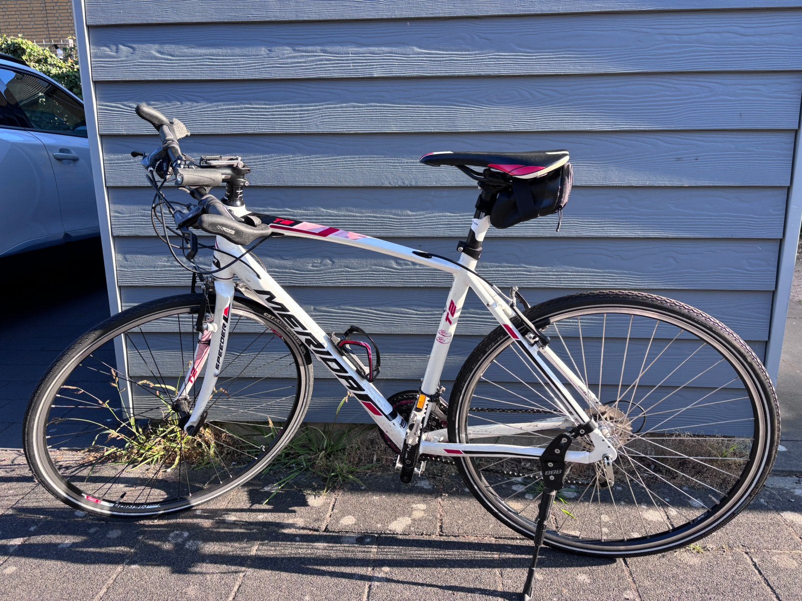Merida speeder T2 hybride racefiets, Gebruikt, Aluminium, 49 tot 53 cm, Meer dan 20 versnellingen