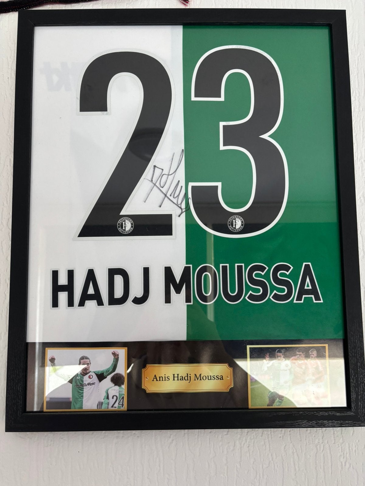 Gesigneerd Hadj Moussa shirt met Coa, Ophalen, Nieuw, Buitenlandse clubs, Shirt