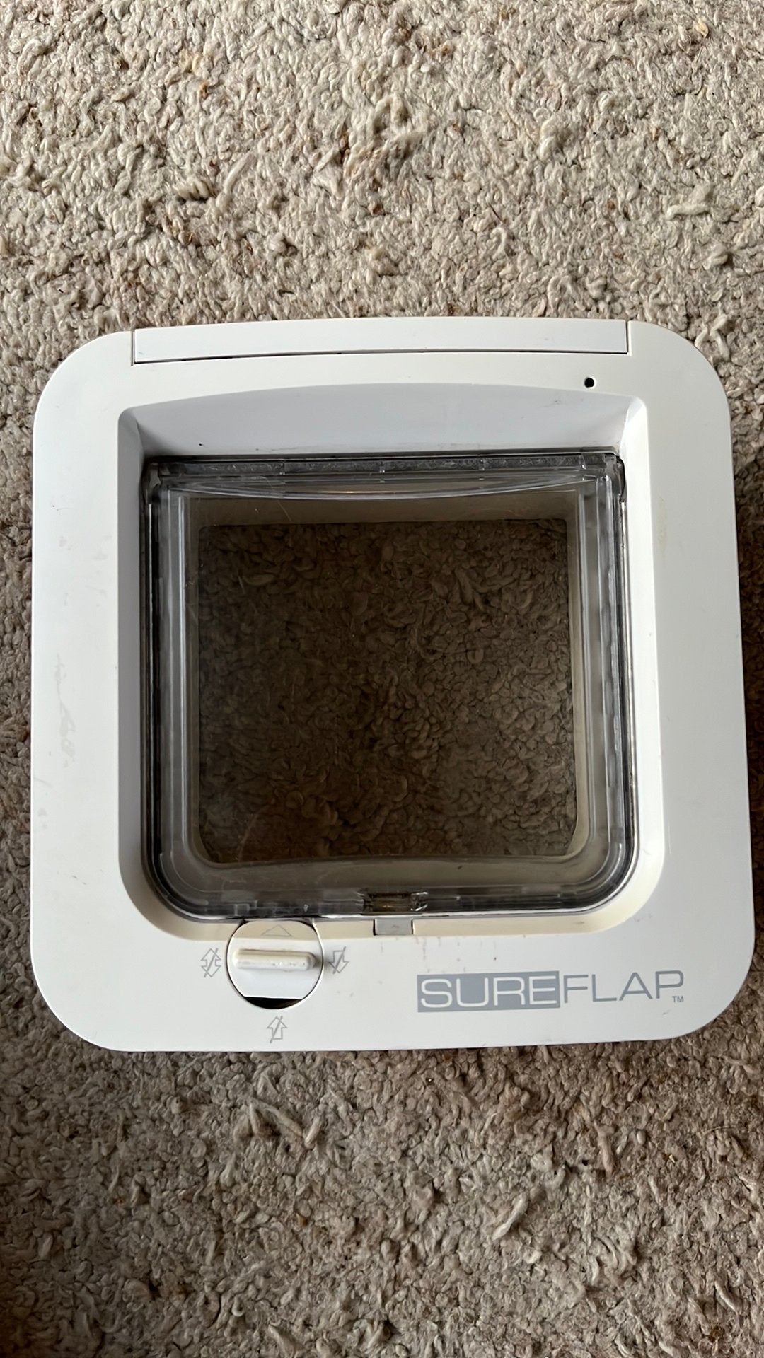 Sureflap kattenluik microchip, Ophalen of Verzenden, Gebruikt