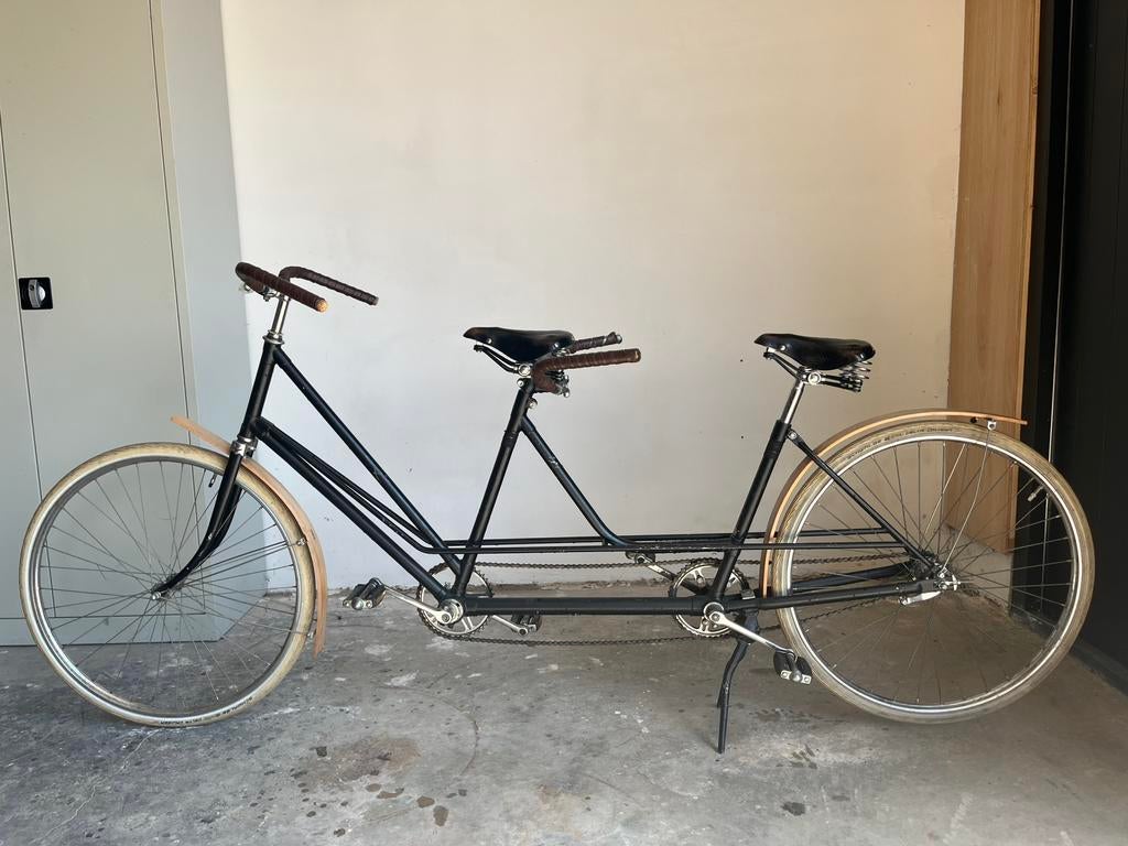 Vintage tandem te koop, Fietsen en Brommers, Fietsen | Tandems, Ophalen, Gebruikt, 49 tot 53 cm, 51 tot 55 cm