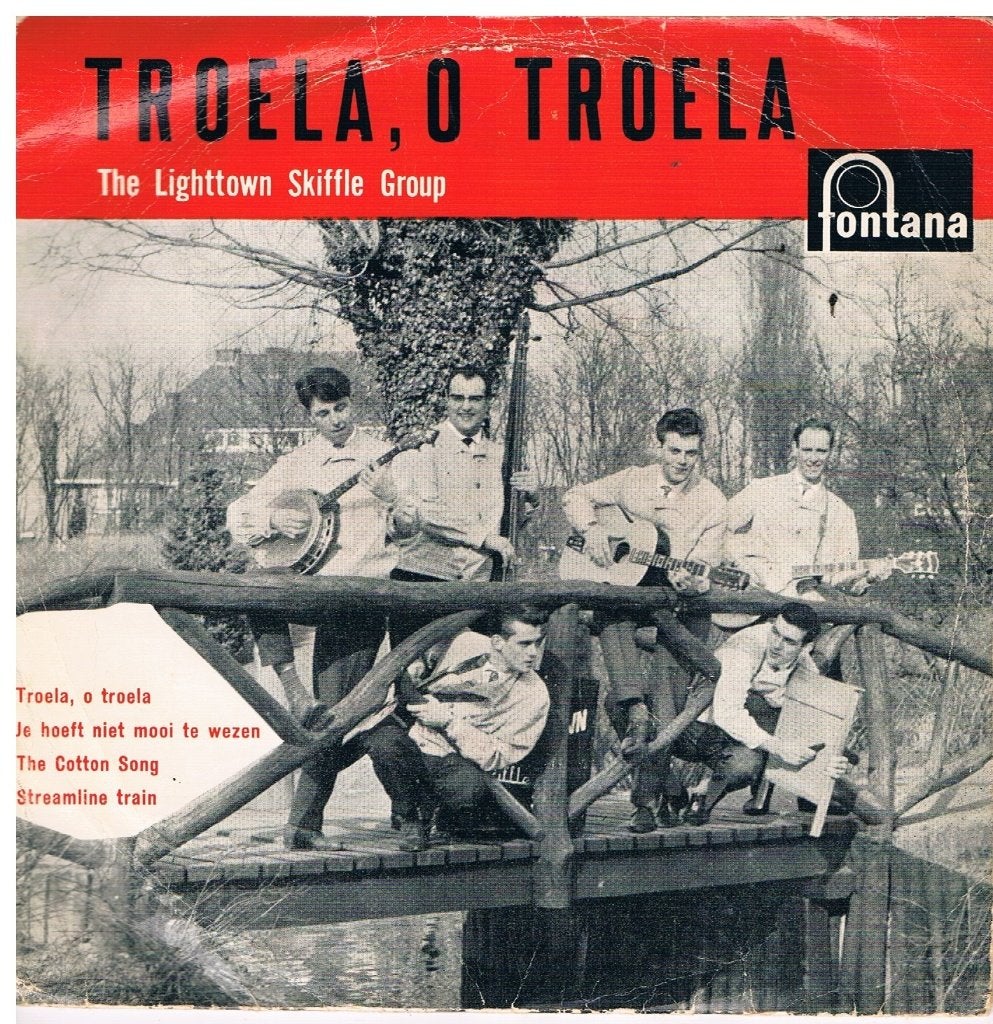Ep The Lighttown Skiffle group  Troel o troela, Verzenden, Zo goed als nieuw, 12 inch, Levenslied of Smartlap