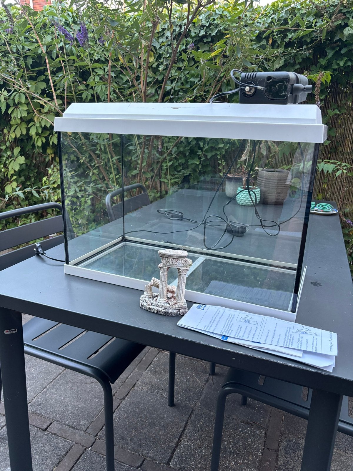 vissen Aquarium, Verwarming, Gebruikt, Ophalen of Verzenden, Leeg aquarium