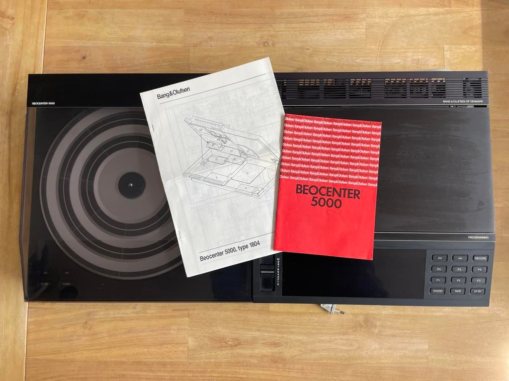 Bang en Olufsen B&O BeoCenter 5000 stereo set, Ophalen, Gebruikt, Tuner of Radio, Bang & Olufsen