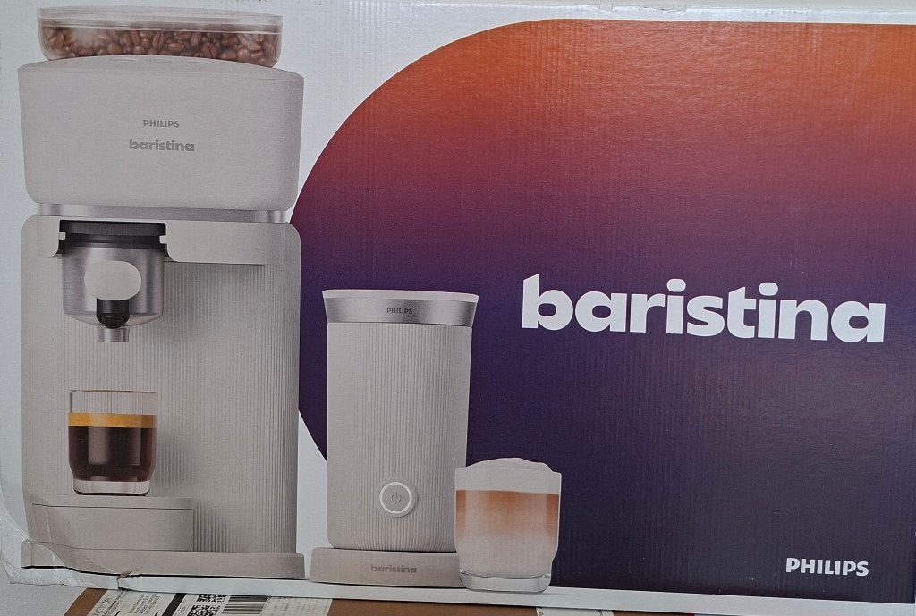 Espressomachine Philips Baristina 303/60 kleur zwart, Afneembaar waterreservoir, Espresso apparaat, Nieuw, 1 kopje
