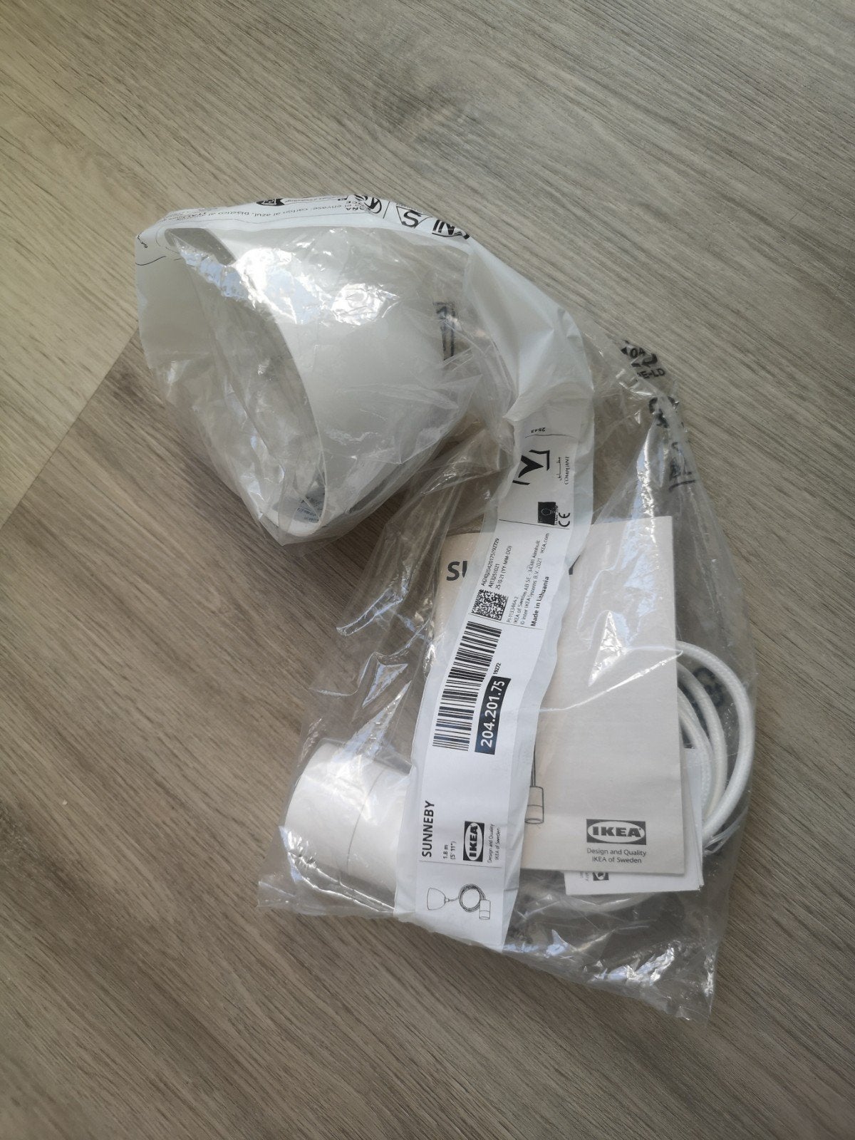 Nieuwe IKEA Sunneby lamp pendel, Ophalen of Verzenden, Nieuw