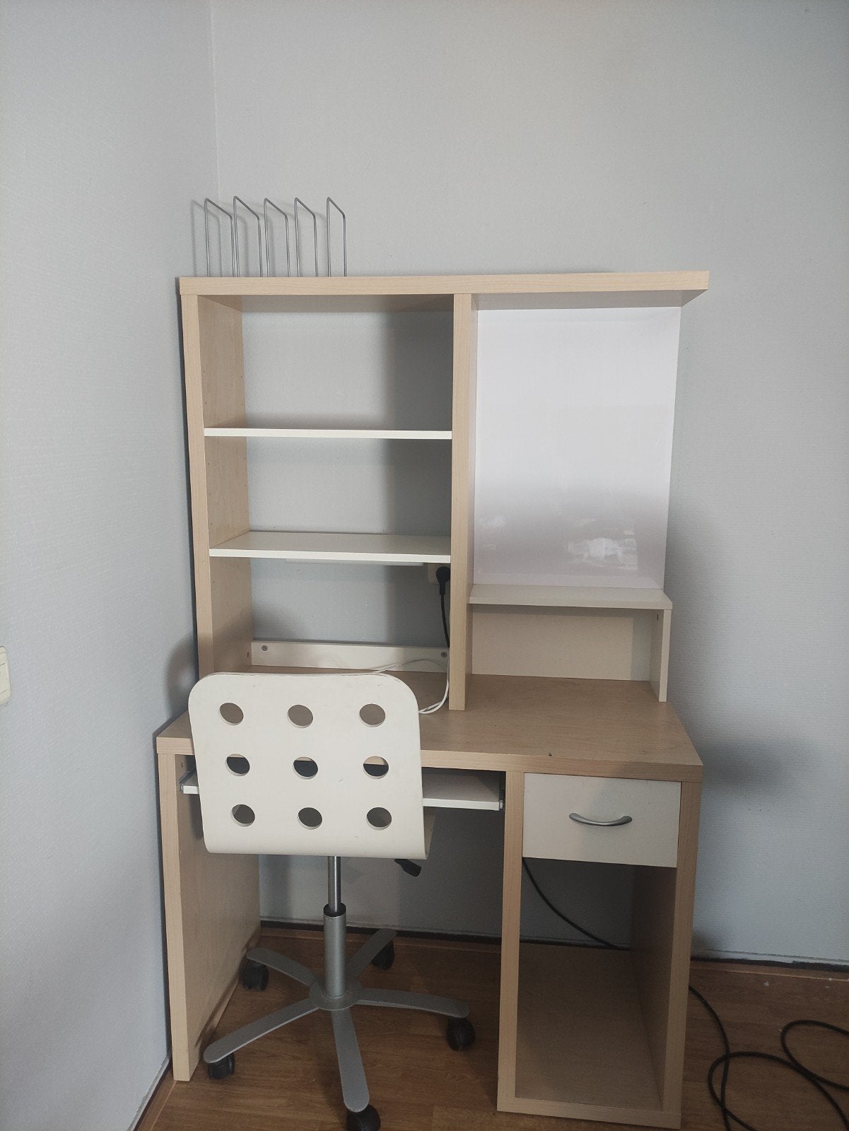 Hema bureau + Hema stoel, Ophalen