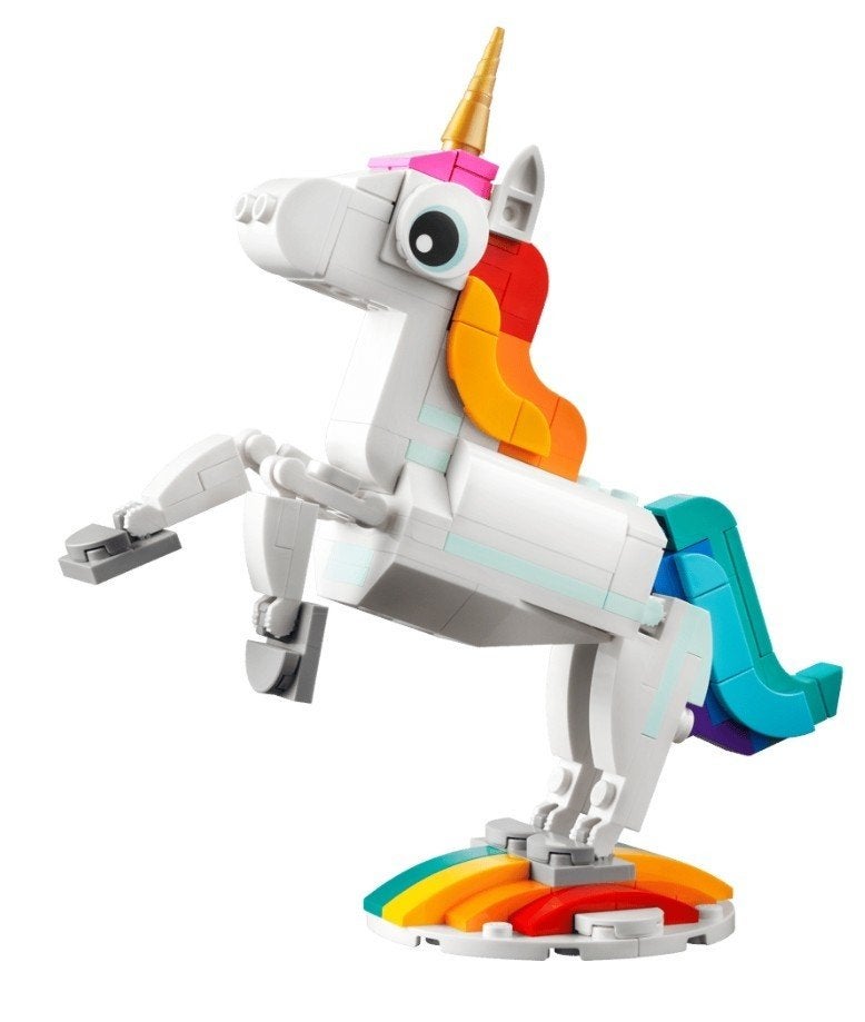 Lego 31140 Magische eenhoorn 3 in 1 set, Ophalen of Verzenden, Zo goed als nieuw