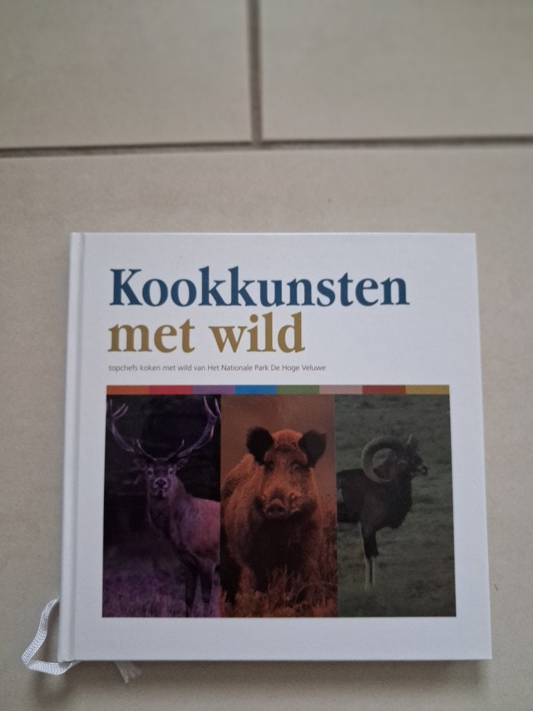 Kookkunsten met wild - kookboek, Boeken, Kookboeken, Hoofdgerechten, Nieuw, Ophalen of Verzenden, Europa