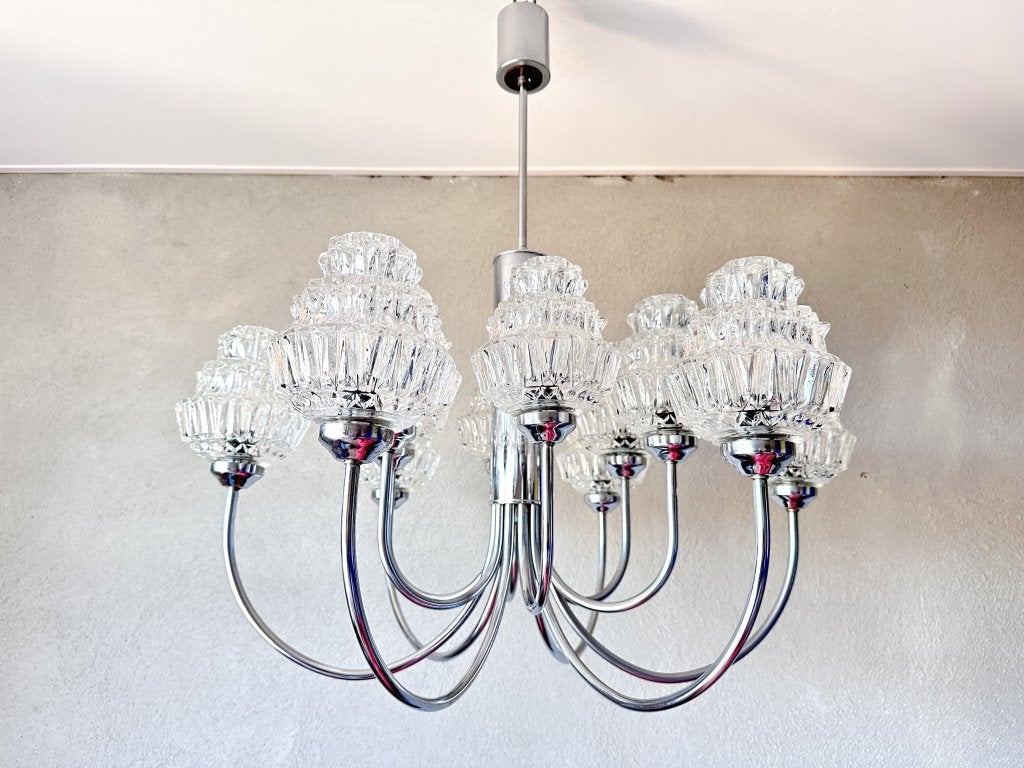 Vintage grote Kaiser Leuchten lamp, Niet ingevuld, Gebruikt, Mid century, Niet ingevuld