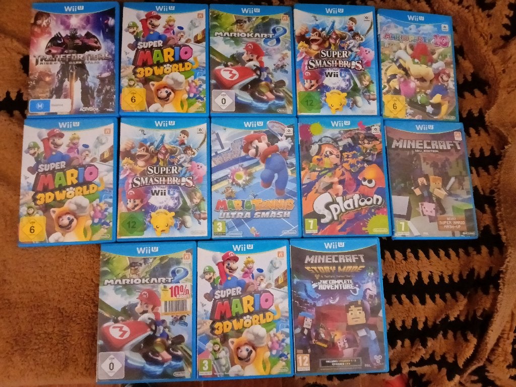 Wii U spellen, Spelcomputers en Games, Ophalen, 1 speler, Zo goed als nieuw, Vanaf 3 jaar