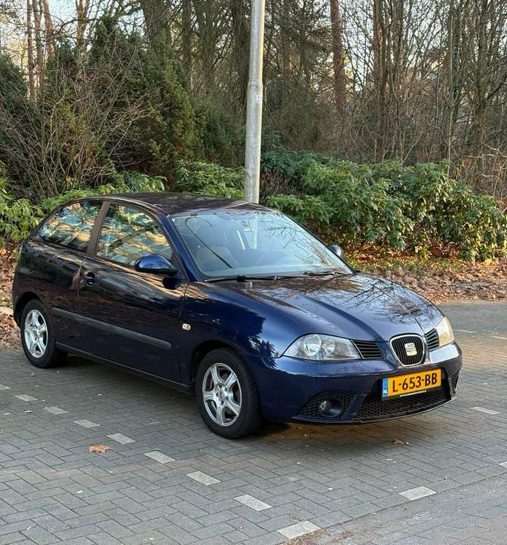 Seat ibiza 1.4 lpg 2008, Auto's, Seat, 15 km/l, 40 €/maand, 1041 kg, Blauw