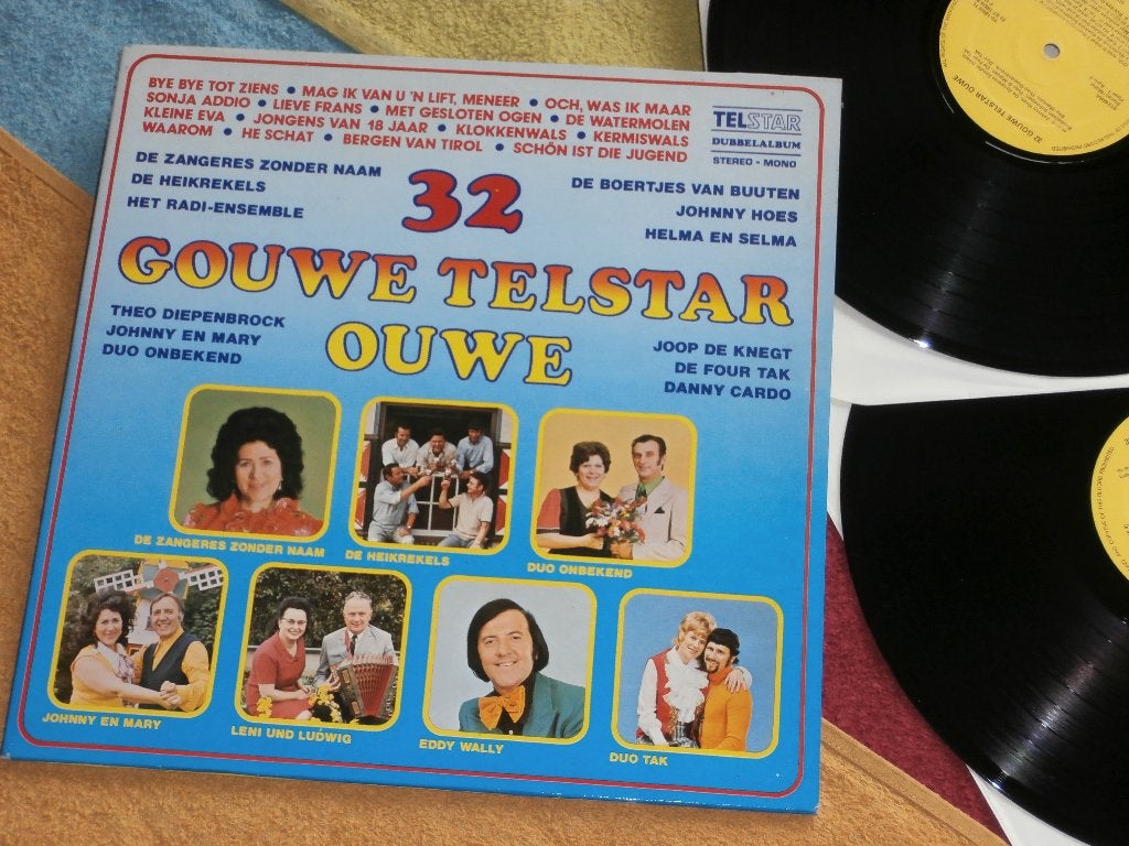 2-LP - 32 Gouwe Telstar Ouwe Deel 1 - Various Artists., Gatefold hoes, Ophalen of Verzenden, Zo goed als nieuw, 12 inch