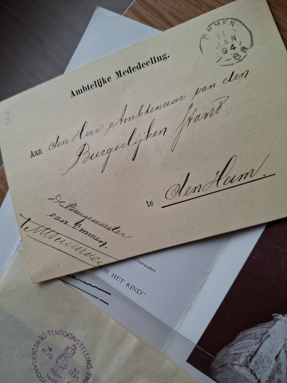 Oude postzegels en brieven, diverse collectie, Verzenden, T/m 1940, Gestempeld