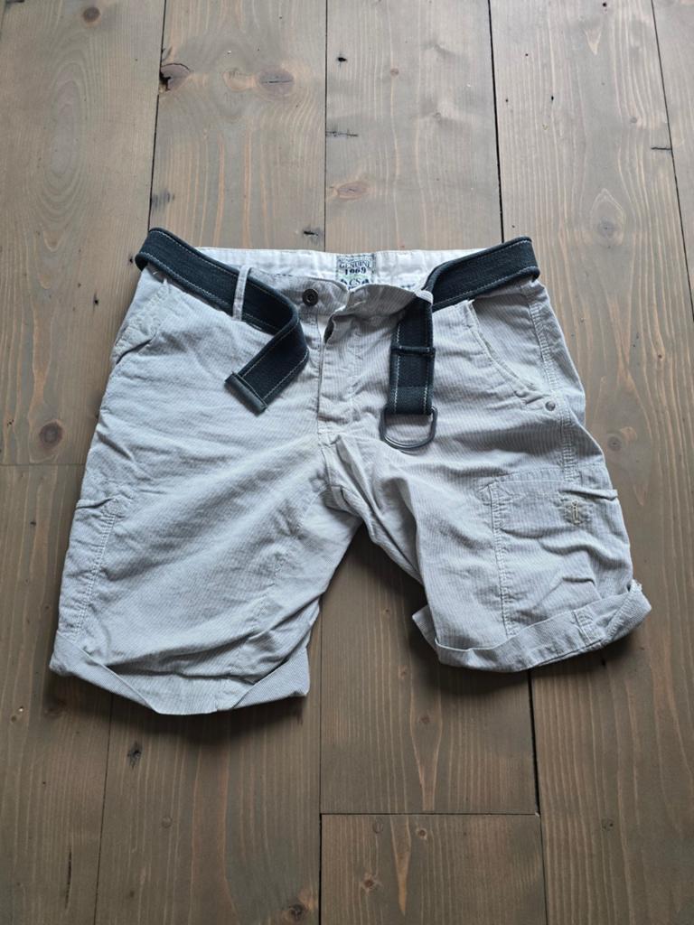 Heren Cargo Shorts - Cedarwood State - Maat M, Cedarwood State, Maat 48/50 (M), Beige, Ophalen of Verzenden