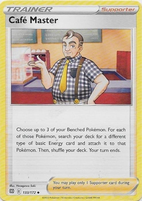 Brilliant Stars,  Café Master [uncommon] 133/172, Verzenden, Nieuw, Losse kaart