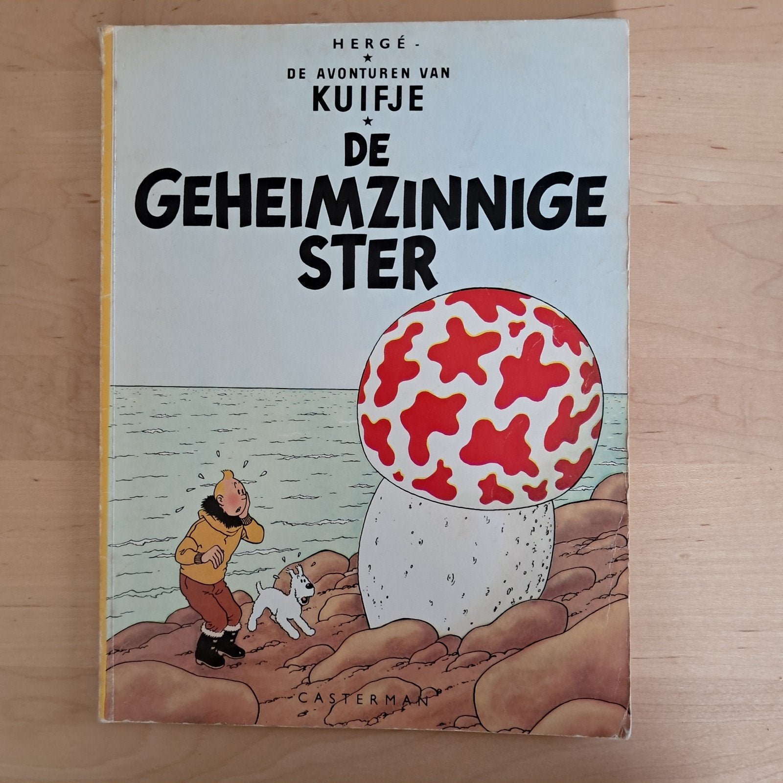 Kuifje - De Geheimzinnige Ster (Casterman), Eén stripboek, Ophalen of Verzenden, Gelezen