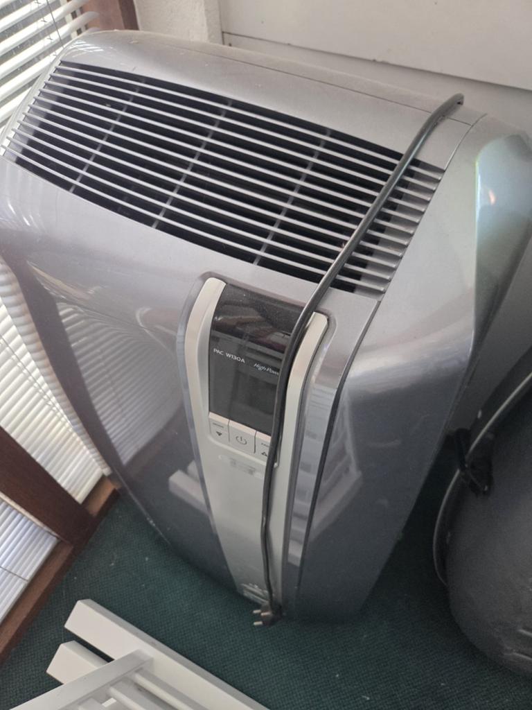 DeLonghi PAC W130A Mobiele Airco - Krachtige Koeling, Ophalen, Mobiele airco, 3 snelheden of meer