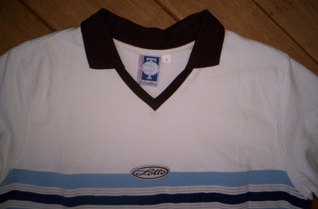Lotto polo t- shirt Tennis Italiano ecru maat S - nieuw -, Nieuw, Ophalen of Verzenden, Kleding, L2