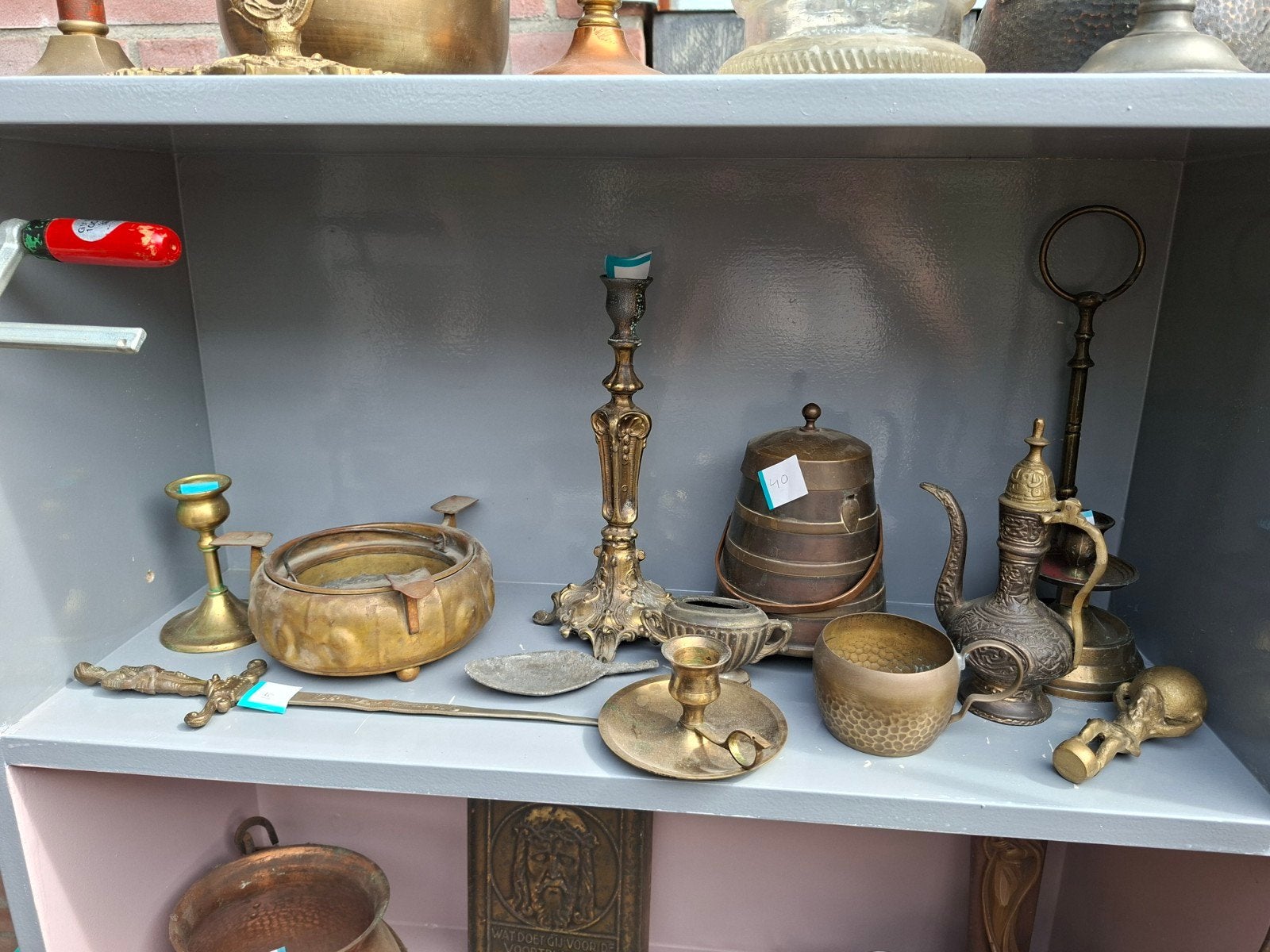 Antieke spullen: Koperen en tinnen, Antiek en Kunst, Antiek | Koper en Brons, Ophalen of Verzenden