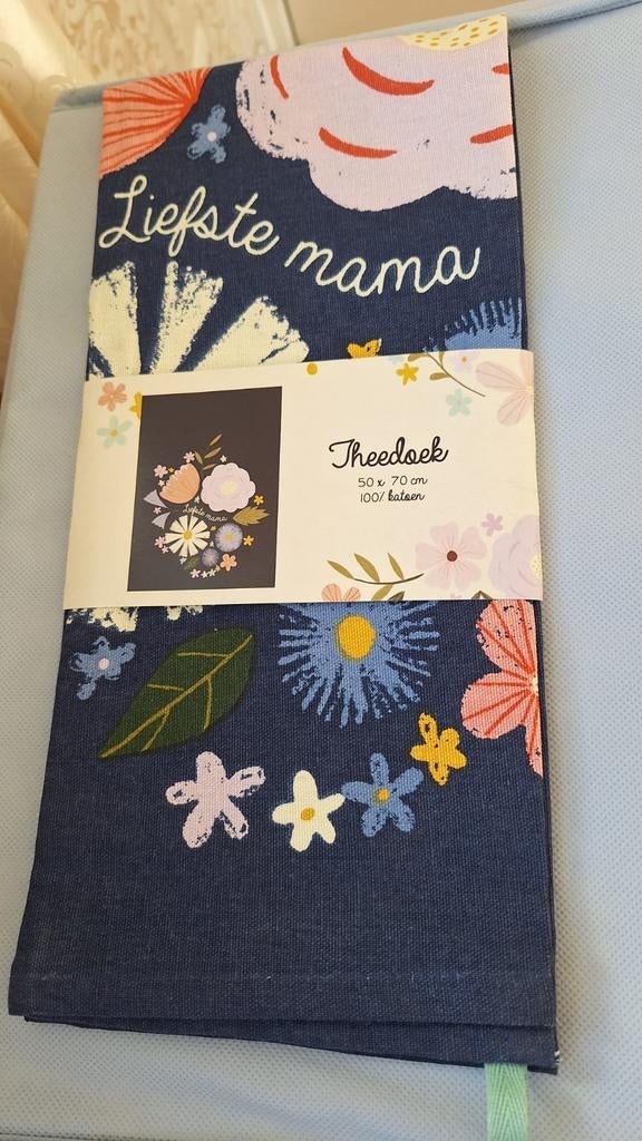 Moederdag theedoek nieuw, Ophalen of Verzenden, Nieuw