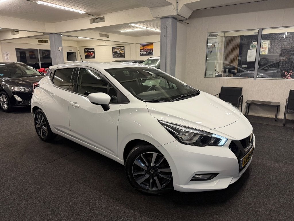 Nissan Micra 0.9 IG-T NAP*NAVI*Camera*LED*Clima, Auto's, Euro 6, 525 kg, Handgeschakeld, 3 cilinders