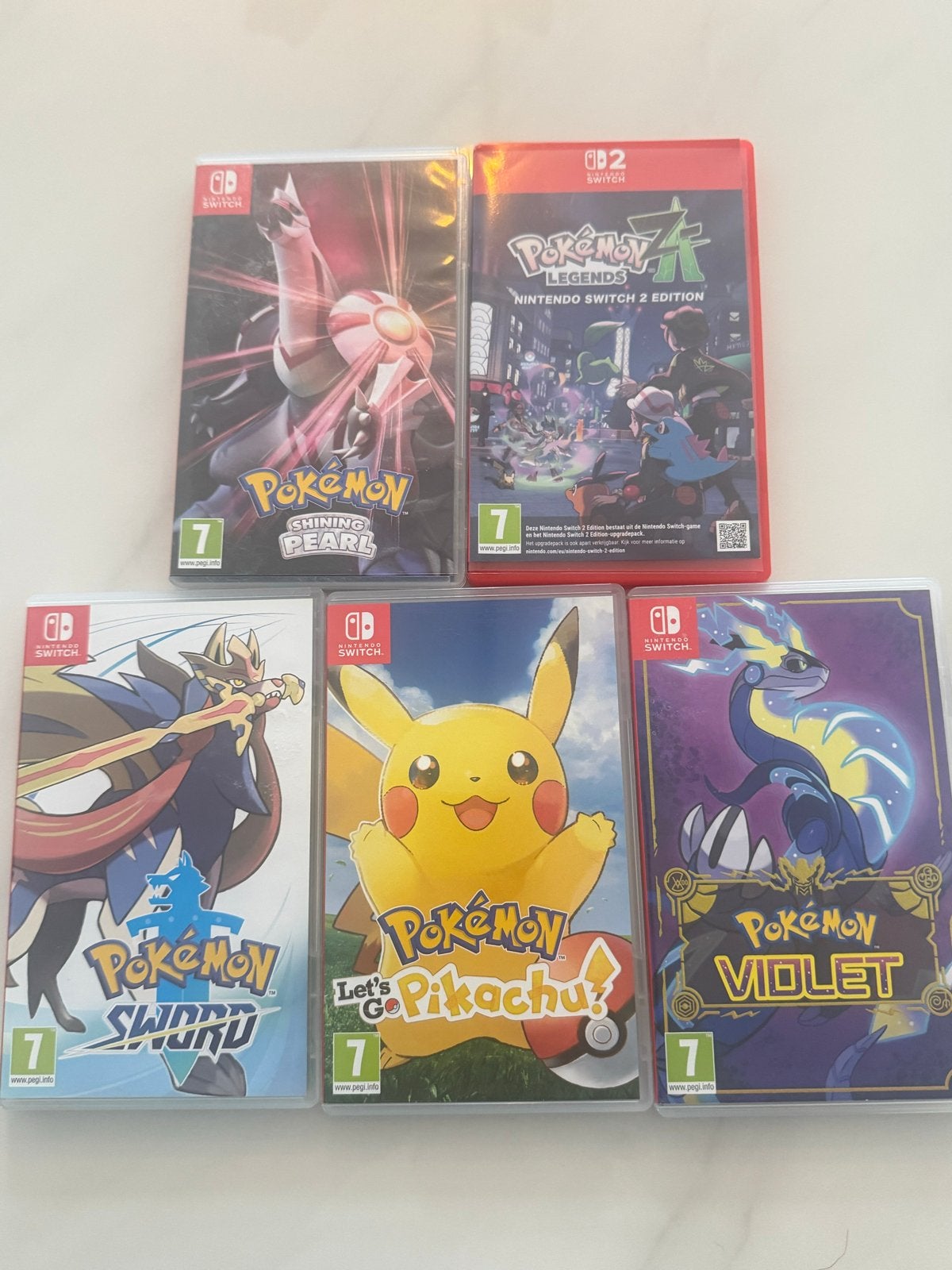 Pokémon Nintendo Switch Games - Diverse Collectie, Spelcomputers en Games, Games | Nintendo Switch, Ophalen, Online, 1 speler