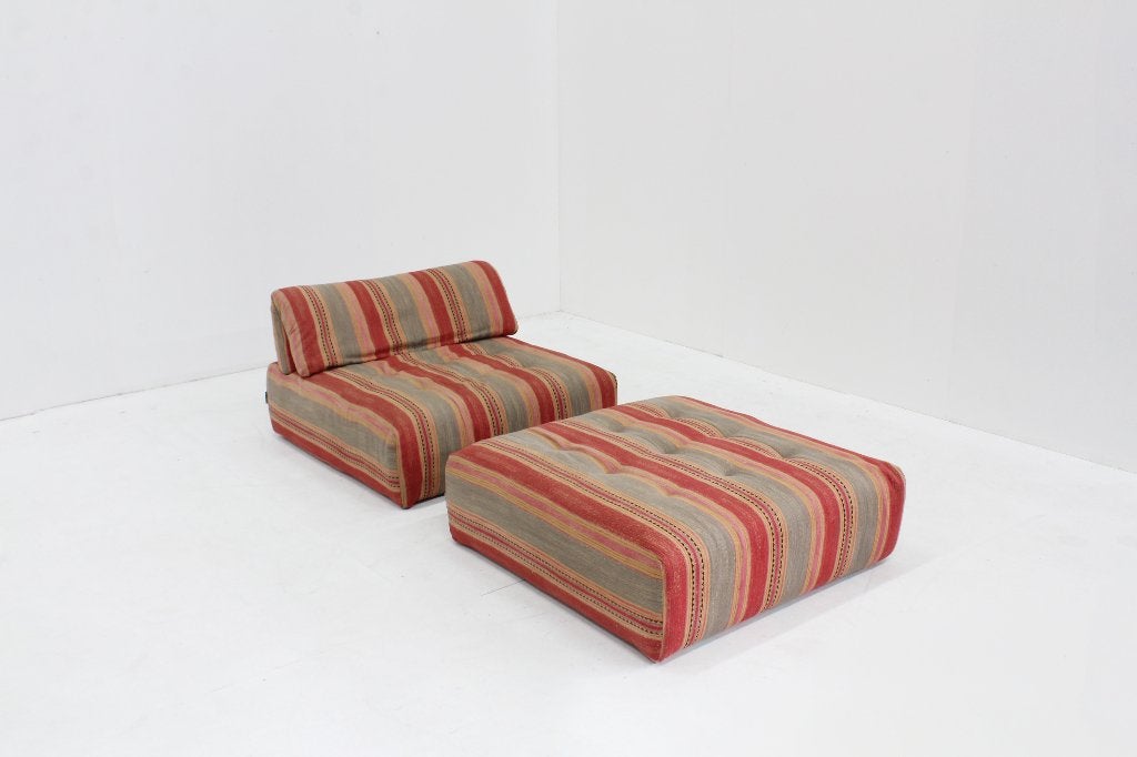Vintage Roche Bobois Voyage Immobile fauteuil, Huis en Inrichting, Fauteuils, Gebruikt, Vintage, 75 tot 100 cm, Ophalen of Verzenden