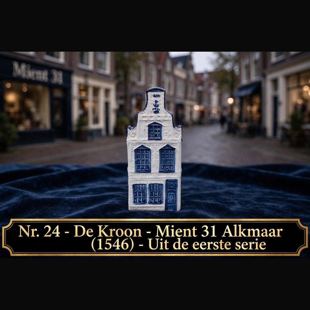 KLM huisje 24 - Oude serie (met stempel)., Ophalen of Verzenden