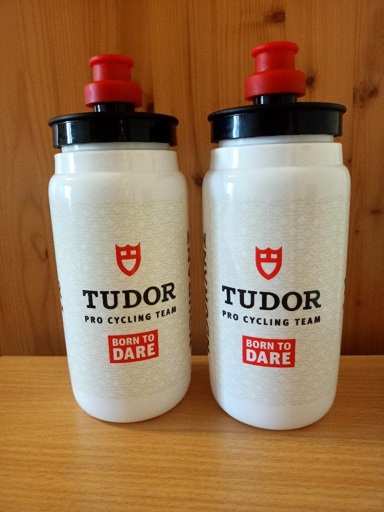 2 bidons Tudor Pro Cycling Team, Ophalen of Verzenden, Nieuw, Overige typen