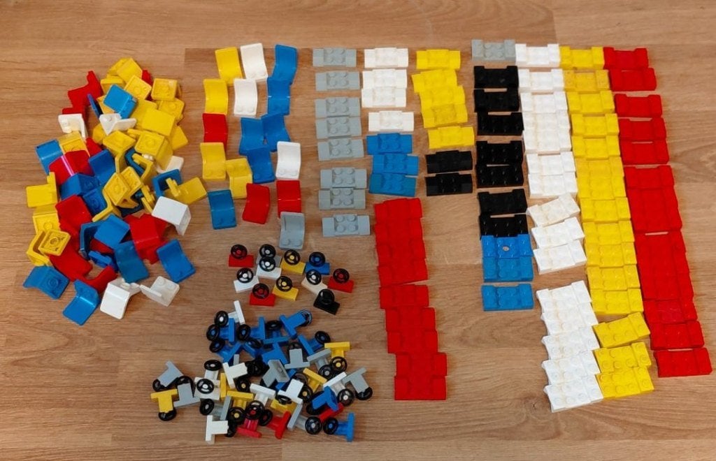 LEGO stuurtjes stoeltjes wielkassen, Ophalen of Verzenden, Zo goed als nieuw, Accessoire, Lego