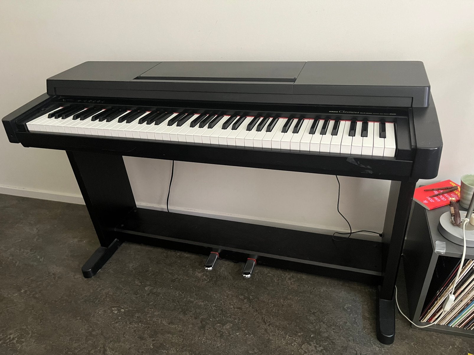 Yamaha Clavinova CLP-260, Ophalen, Zo goed als nieuw, Zwart